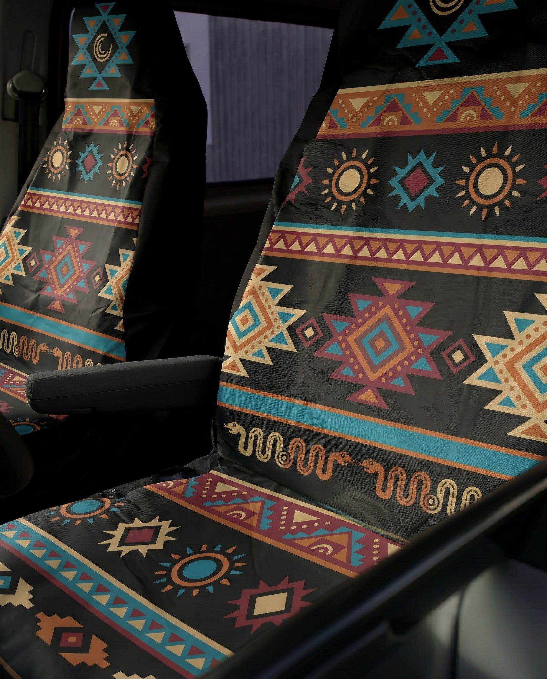 Serpent Sun - Single Seat Cover