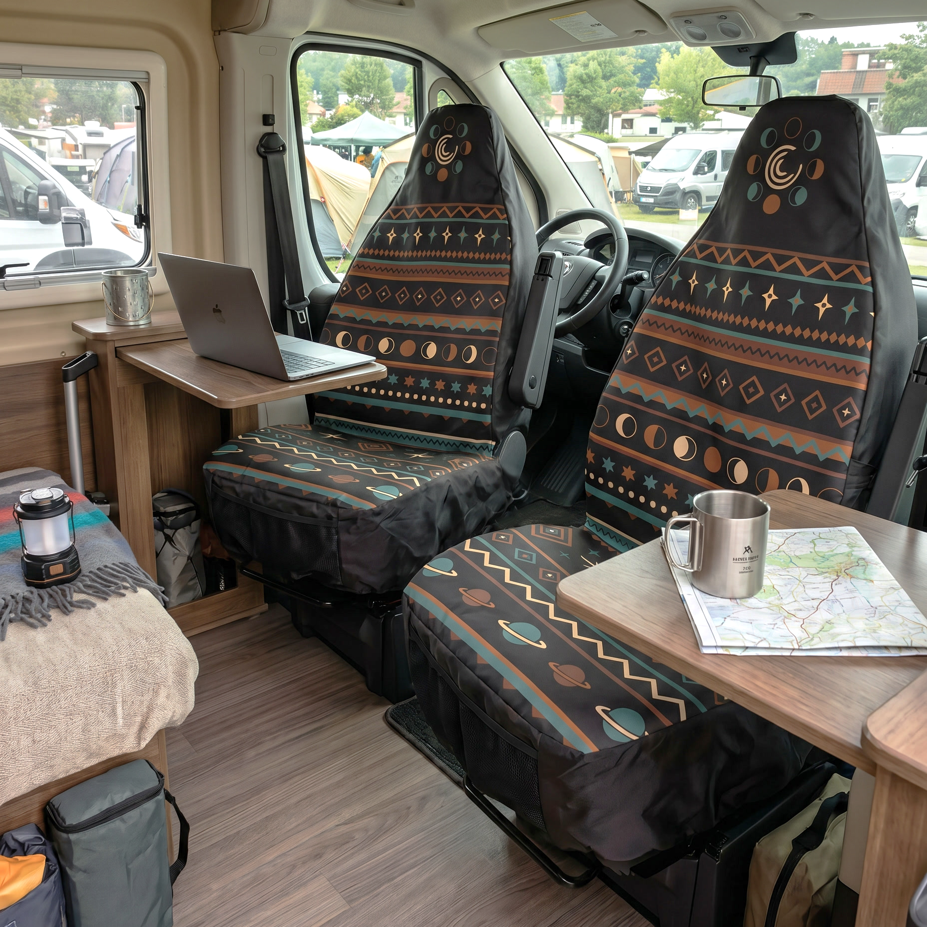 Cosmic Wanderer - Single Seat Cover