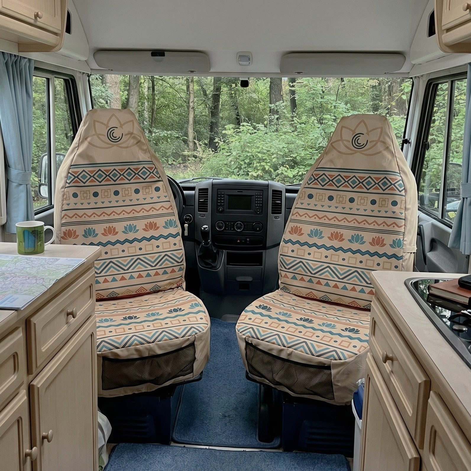 Lotus Dawn - Single Seat Cover