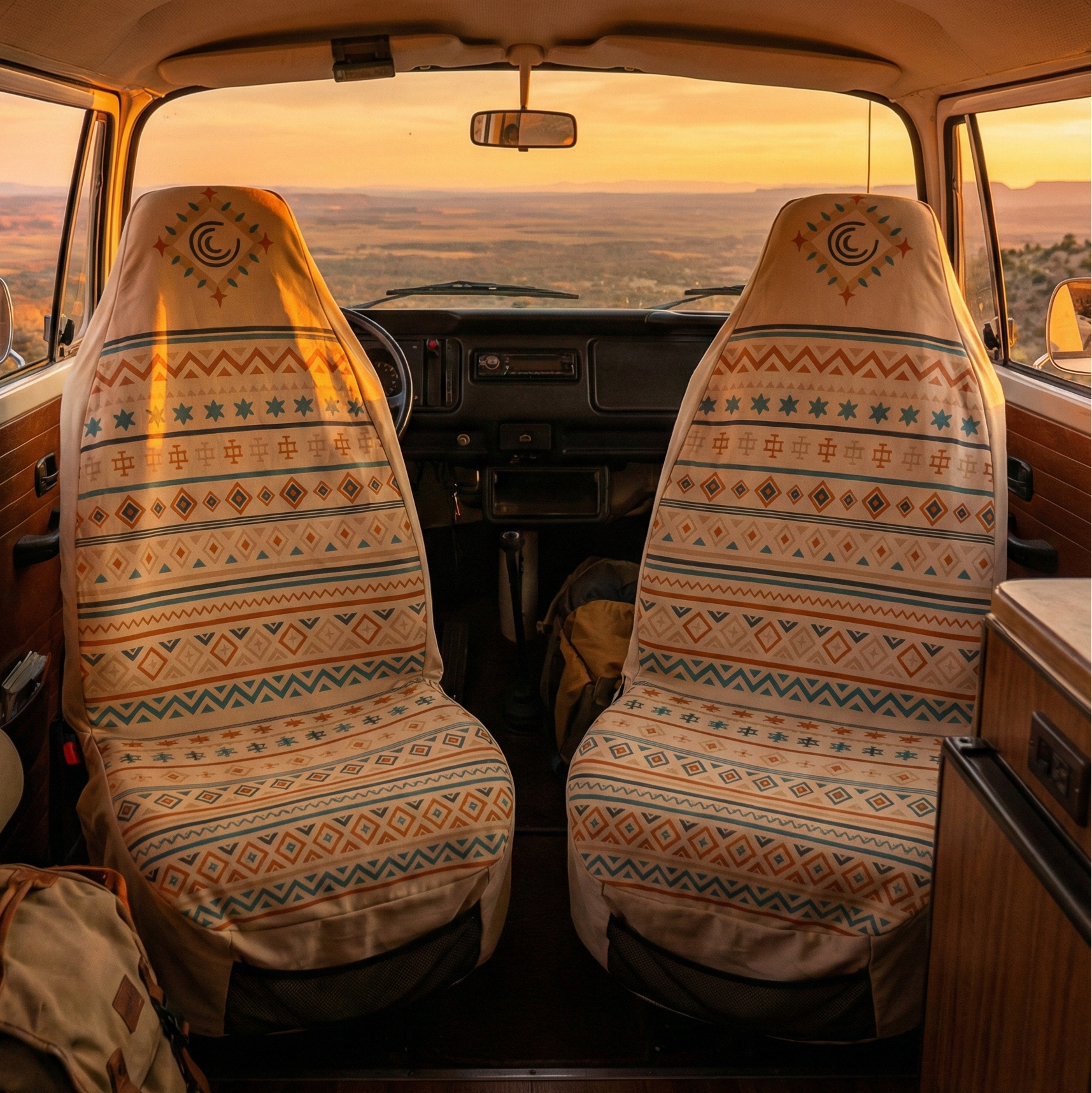 Cosmic Dune - Singe Seat Cover