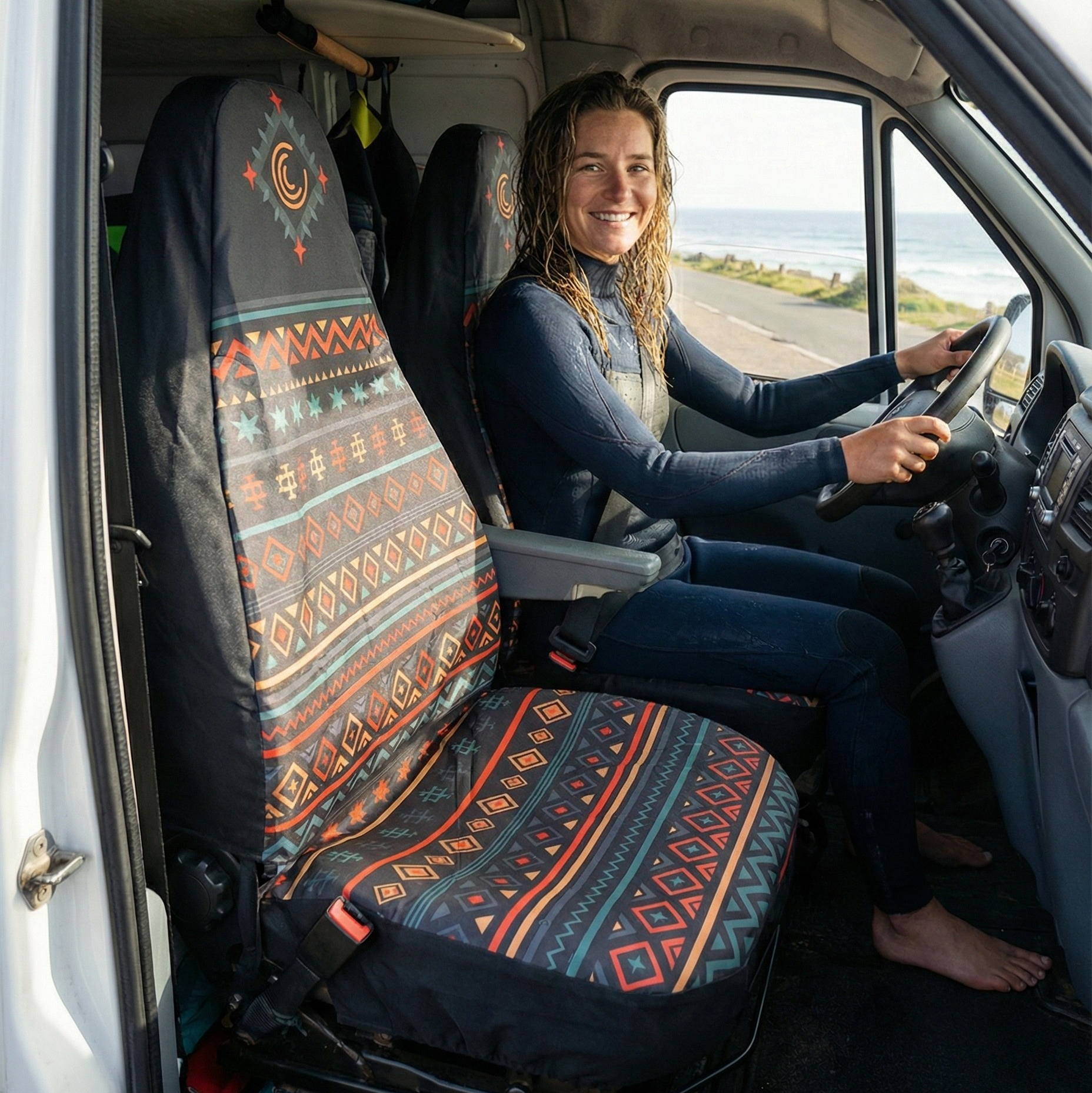 Cosmic Midnight - Singe Seat Cover