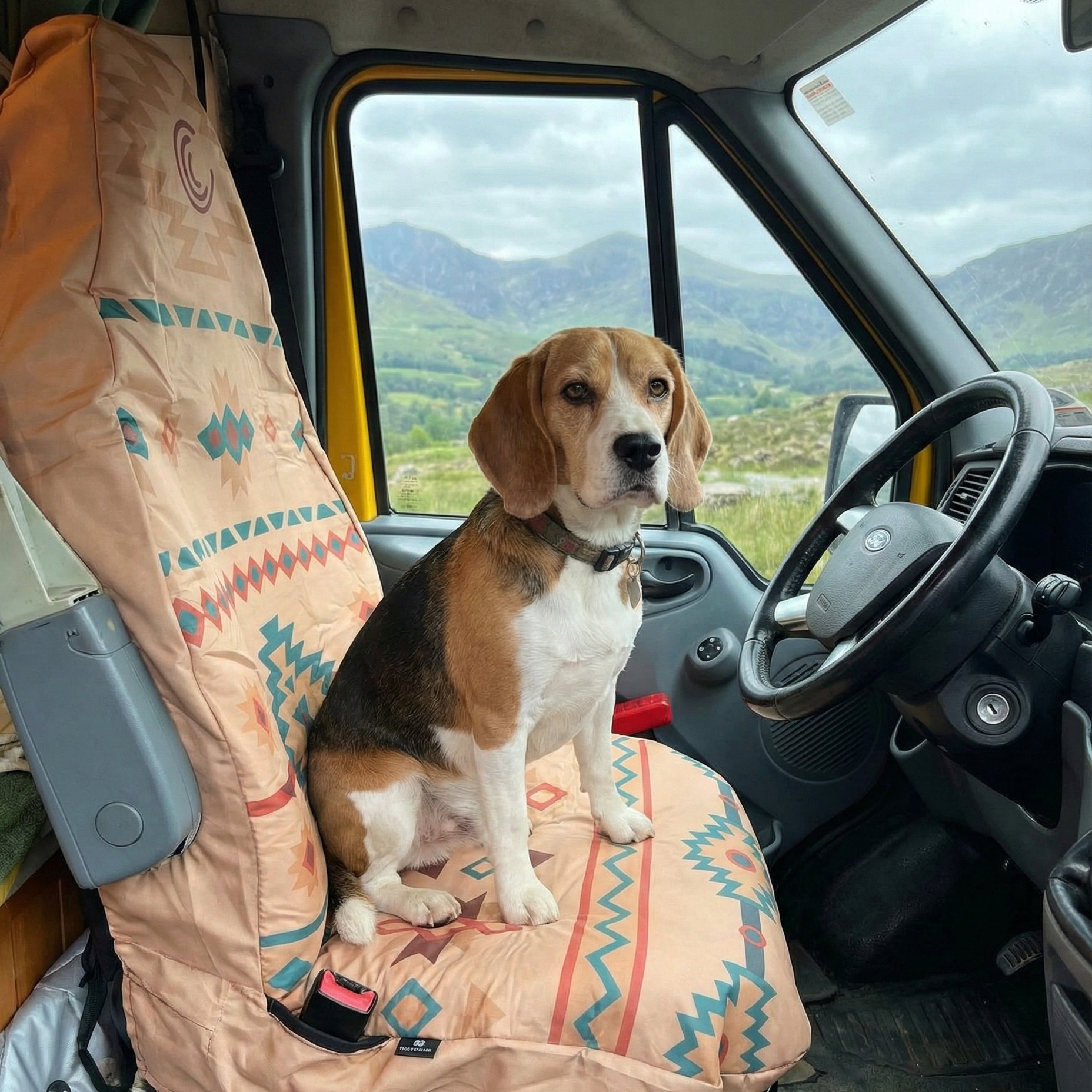Aztec Gold - Singe Seat Cover
