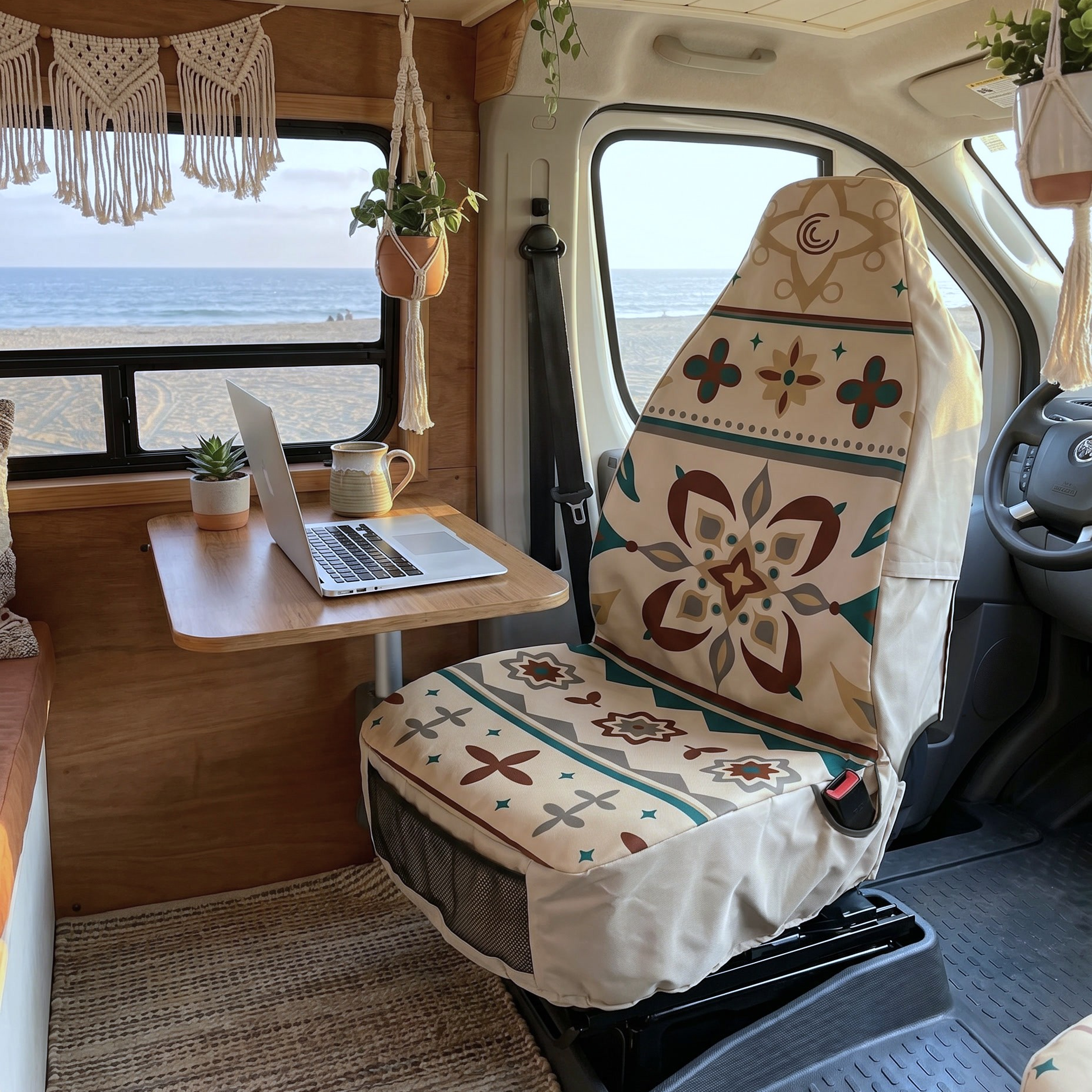 Bohemian Bloom - Singe Seat Cover