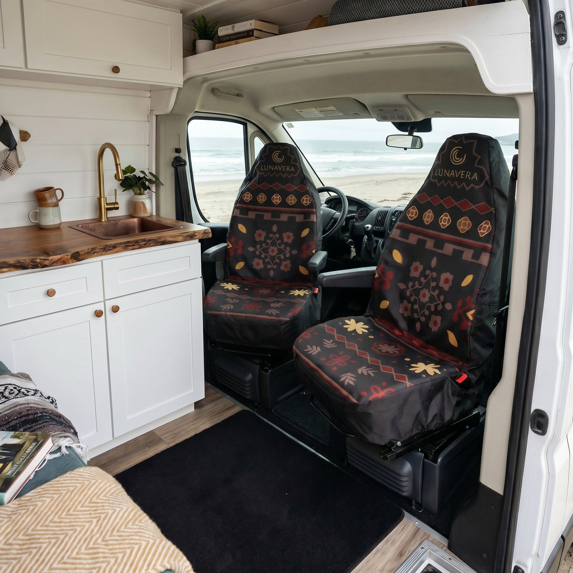 Rustic Bloom - Singe Seat Cover