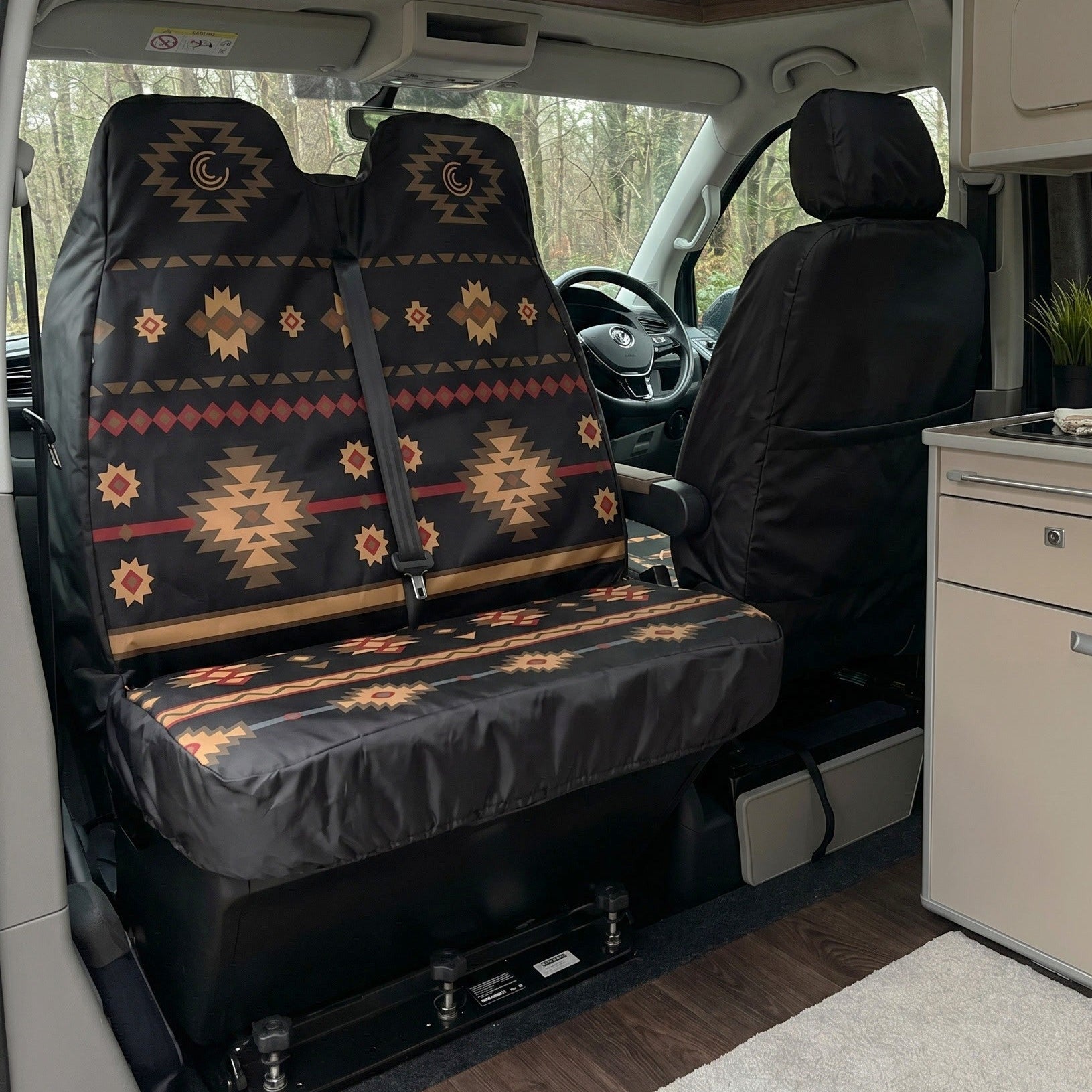 Aztec Night - Double Seat Cover