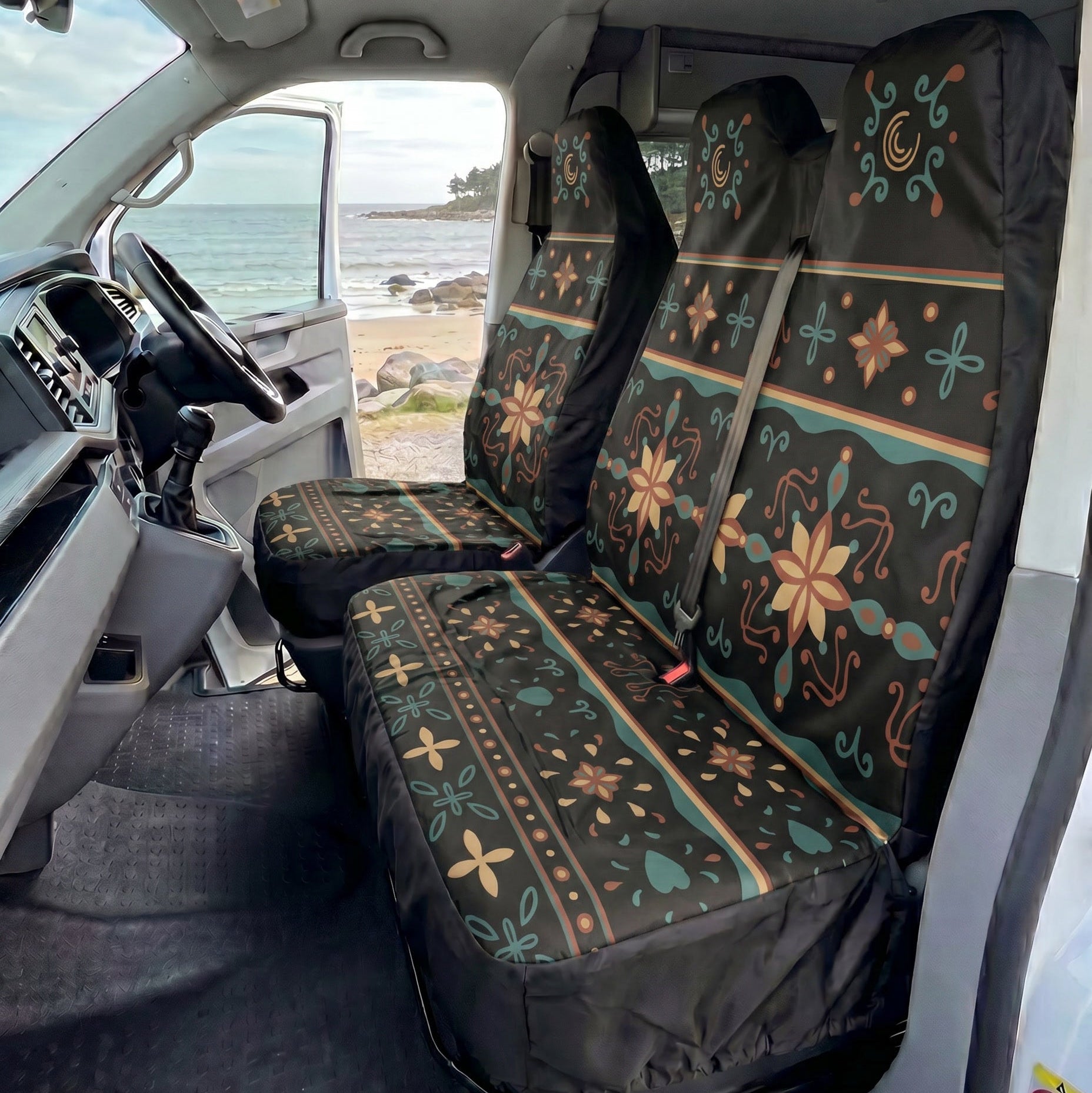 Midnight Garden - Double Seat Cover