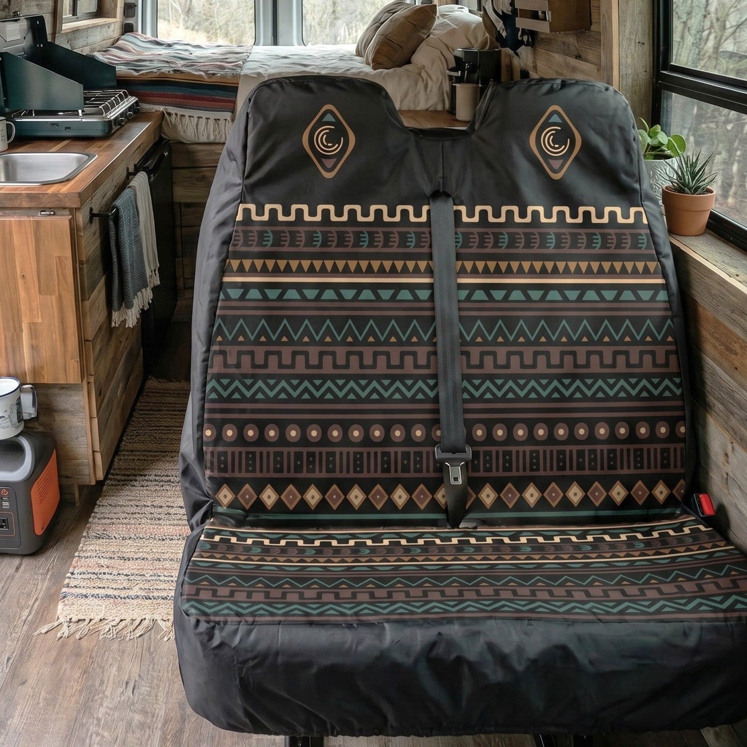 Obsidian Spirit - Double Seat Cover