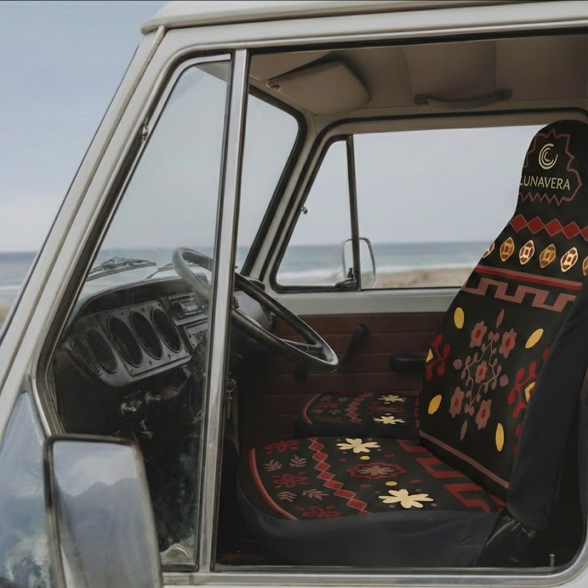 Rustic Bloom - Singe Seat Cover