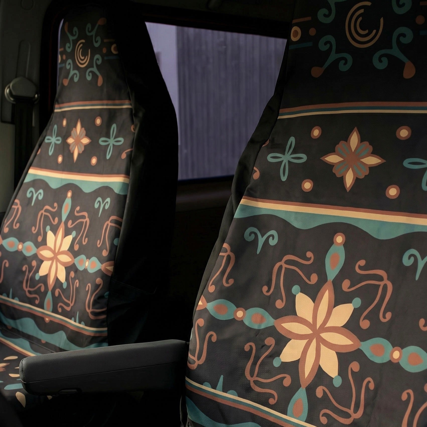 Midnight Garden - Singe Seat Cover